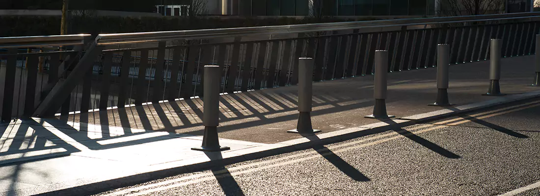 Car Bollard Installation for Parking Lots, Driveways in Pensacola, FL